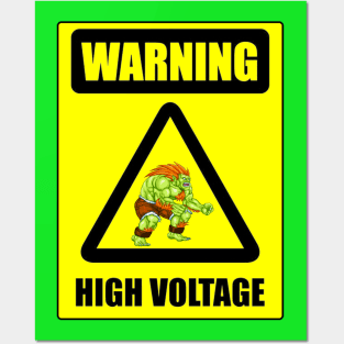 High Voltage Blanka Posters and Art